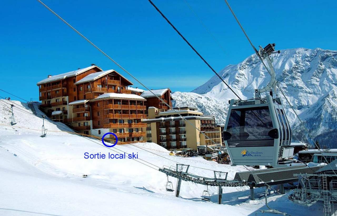 Appt T2 Cabine 4-6 Personnes Au Pied Des Pistes Орсьєр Екстер'єр фото